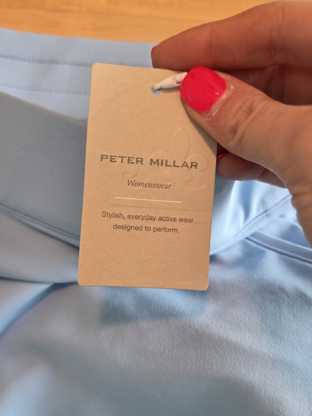 New Peter Millar Light Blue Skort Large - Picture 3 of 5